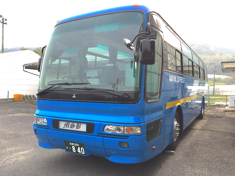 三菱ふそう　エアロ　ハイデッカー大型バス No.840