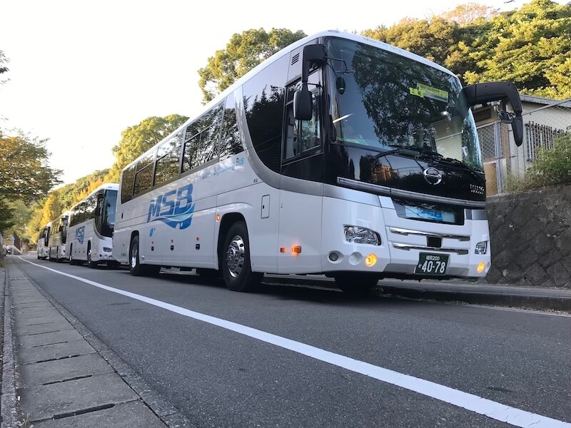 大型バス / No.4078 前
